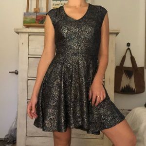 Sparkly Black Dress